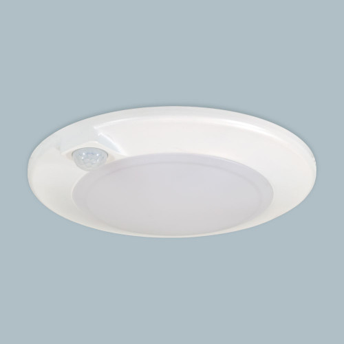  JESCO-CM407RA Jesco Lighting CM407RA LED Surface & Flush Mount Disk Downlight with PIR Sensor