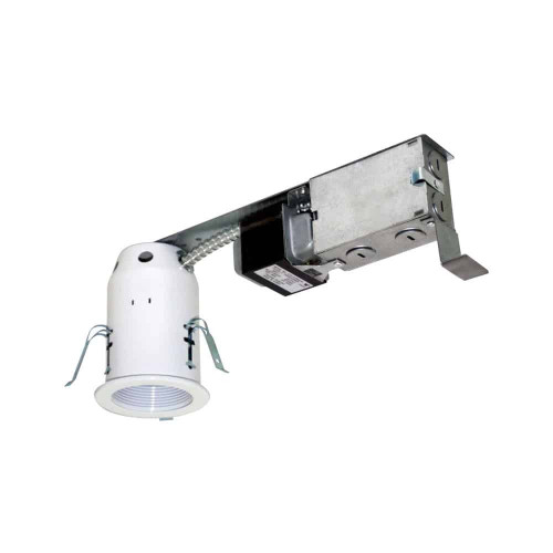  JESCO-LV3001R Jesco Lighting LV3001R 3" Low Voltage Non-IC Remodel Housing with Magnetic Transformer