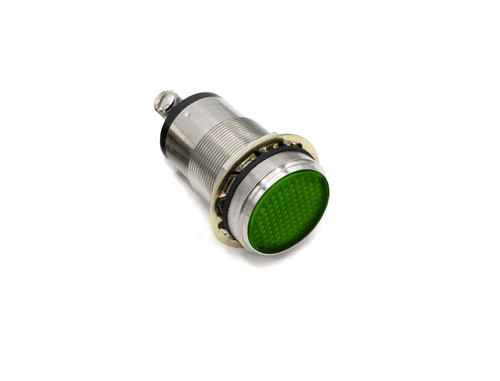 Dialight 556-1603-324F 556 LED PMI C1D2 1" Flat Green, 12 VDC