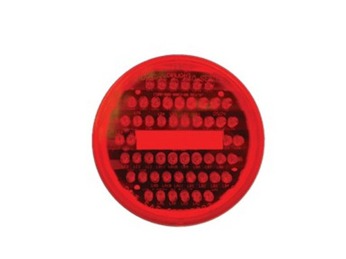 Dialight 40061RB 40 Series 12V Red Stop-Turn-Tail 3 Pos. Weatherpack - 12015793 Connector St. (1), Tail (2), Gr. (3)
