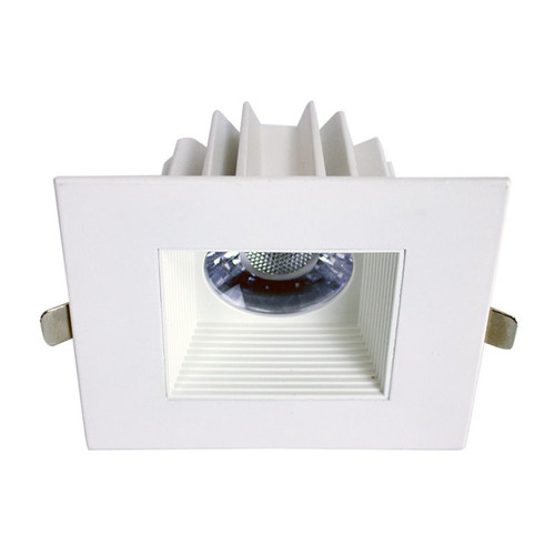 Westgate SDL4S-SB-MCT5-WH Snap-In 4In Square Recess Light 15W 5CCT 1200Lm C90 Dim Smooth/Baffle Wh | Westgate at lightingandsupplies.com