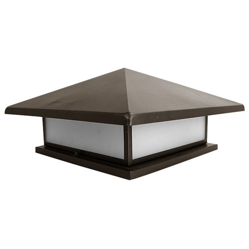 Westgate PML-M-MCT-ORB Medium Pier-Mount 9In Base 6.5In Height, 15W 30/40/50K Oil-Rubbed Bronze | Westgate at lightingandsupplies.com