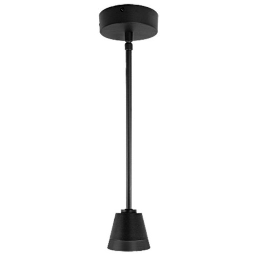 Westgate LCFQ-MCT-BK Cone Pendant 3In Dia. 6Ft Adj. Cord 120-277V 6/9/12W 30/40/50K Bk | Westgate at lightingandsupplies.com