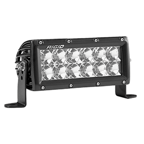 RIGID Industries E-Series PRO 6" Flood LED - Black