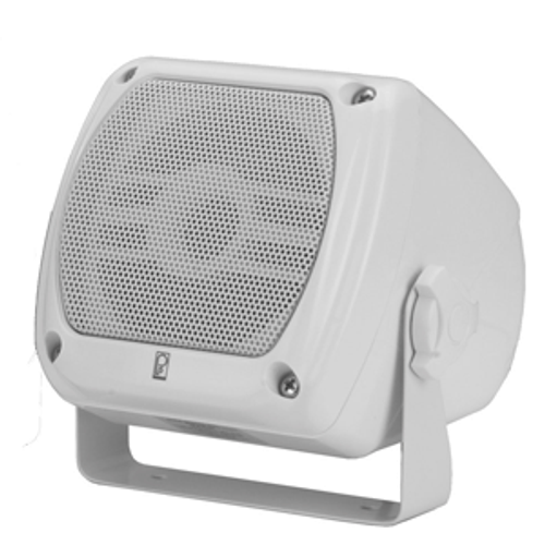 Poly-Planar MA-840 80 Watt Subcompact Box Speaker - White