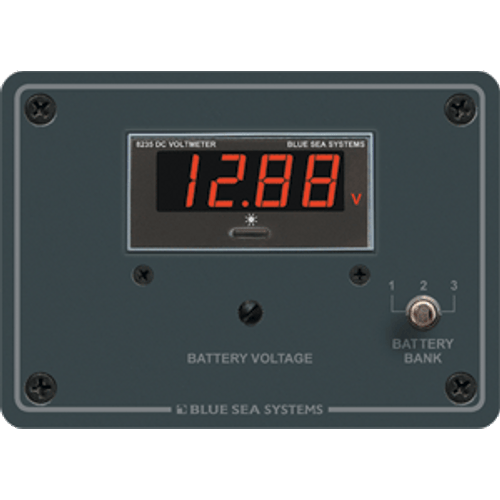 Blue Sea 8051 DC Digital Voltmeter Panel