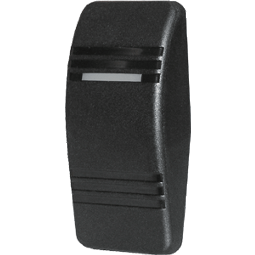 Blue Sea 8294 Contura Switch Actuator - Black - Single Lens