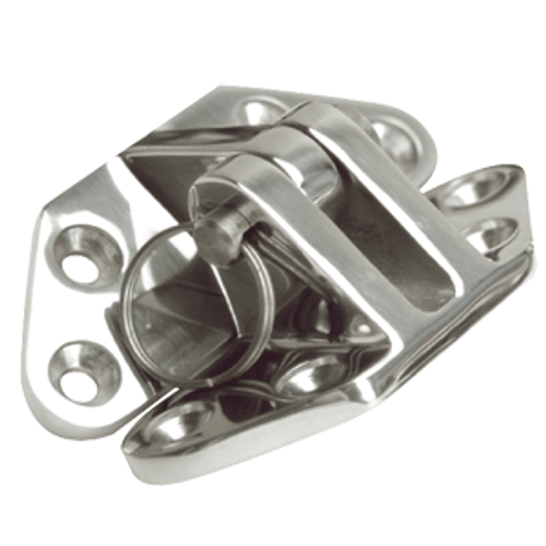 Whitecap Angled Base Hatch Hinge - 316 Stainless Steel - 3" x 2-1/2"