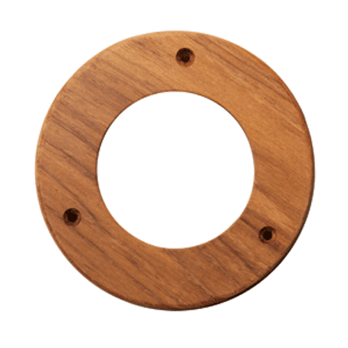 Whitecap Teak Trim Ring - 4" Inner Diameter Opening