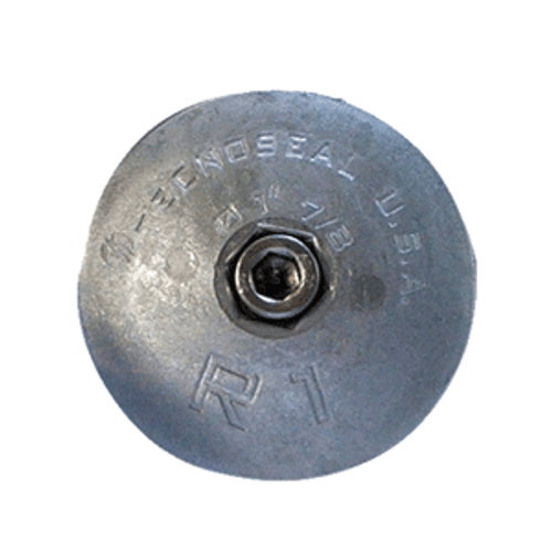 Tecnoseal R1 Rudder Anode - Zinc - 1-7/8" Diameter