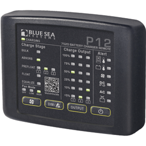 Blue Sea 7520 P12 LED Remote f/Battery Chargers