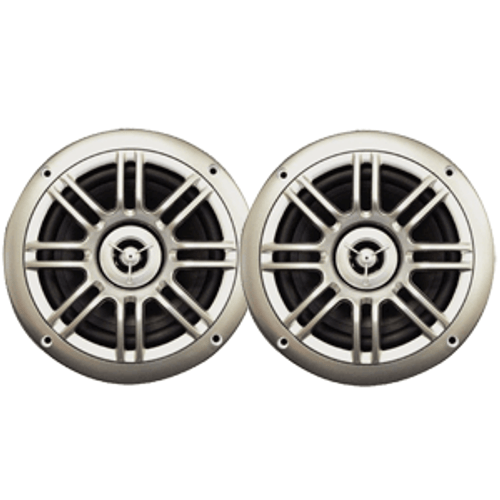 Milennia 6.5" SPK652S Speakers - 150W - Silver