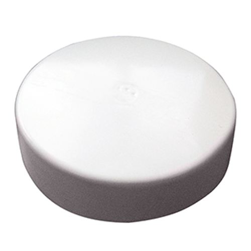 Monarch White Flat Piling Cap - 6"