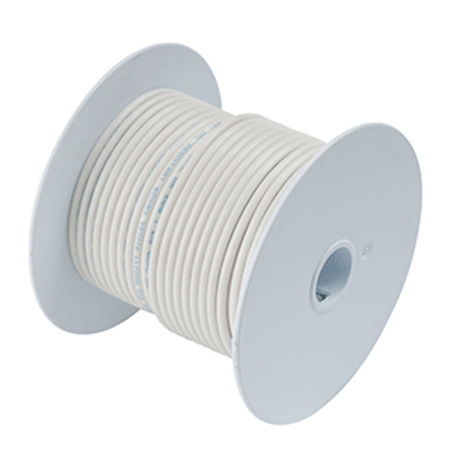Ancor White 6 AWG Tinned Copper Wire - 25'