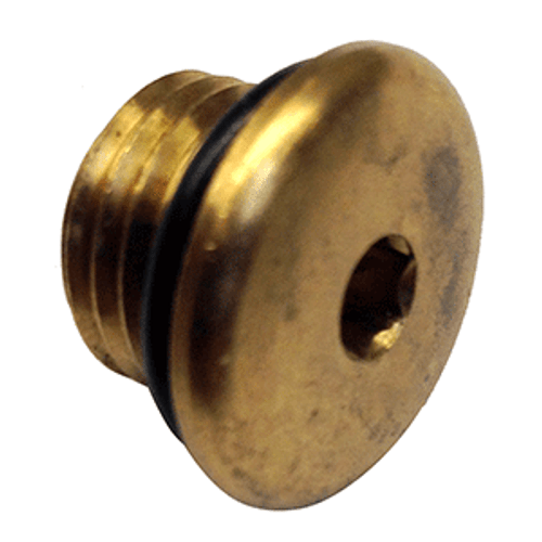 Uflex Brass Plug w/O-Ring for Pumps