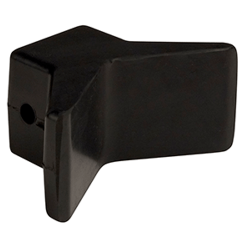 C.E. Smith Bow Y-Stop - 3" x 3" - Black Natural Rubber