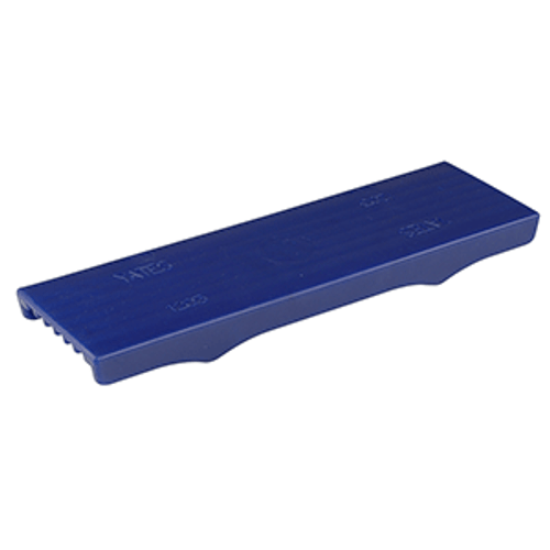 C.E.Smith Flex Keel Pad - Full Cap Style - 12" x 3" - Blue