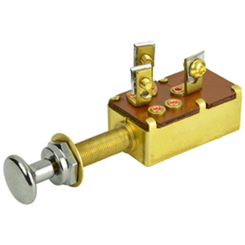 BEP 3-Position SPDT Push-Pull Switch - Off/ON1/ON2