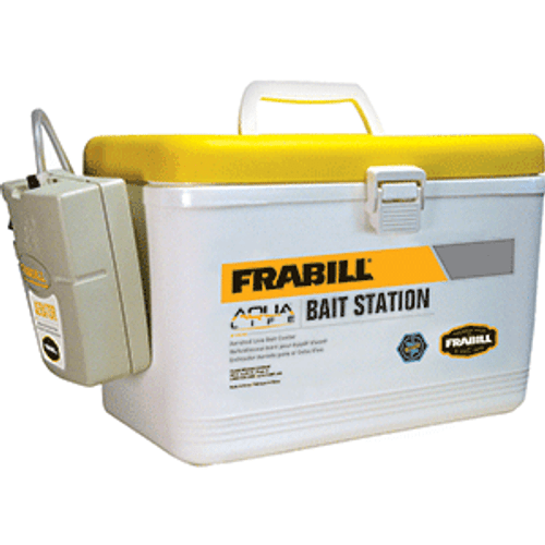 Frabill Bait Box w/Aerator - 8 Quart