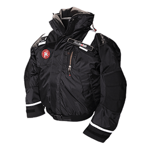 First Watch AB-1100 Flotation Bomber Jacket - Black - Medium