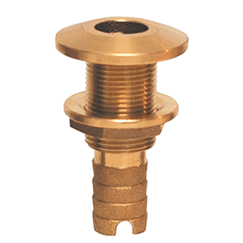 GROCO Bronze Hose Barb Thru-Hull Fitting - 5/8"