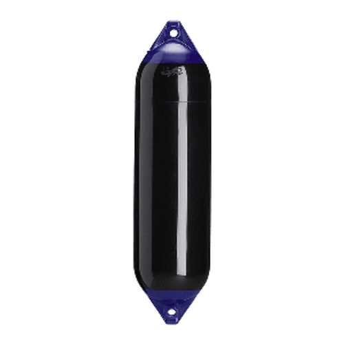 Polyform F-6 Twin Eye Fender 11" x 42" - Black