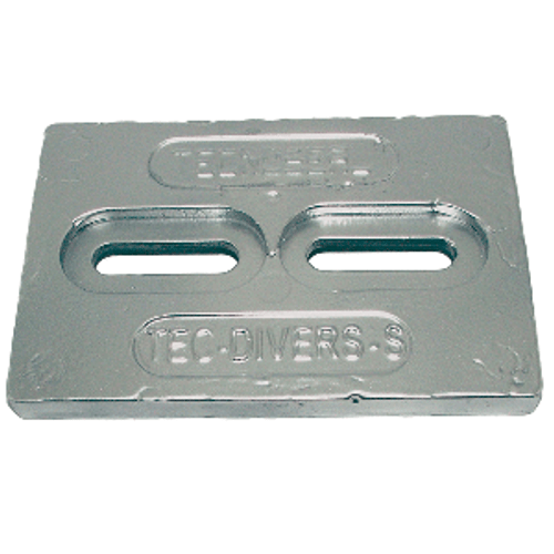 Tecnoseal Mini Zinc Plate Anode 6" x 4" x 1/2"