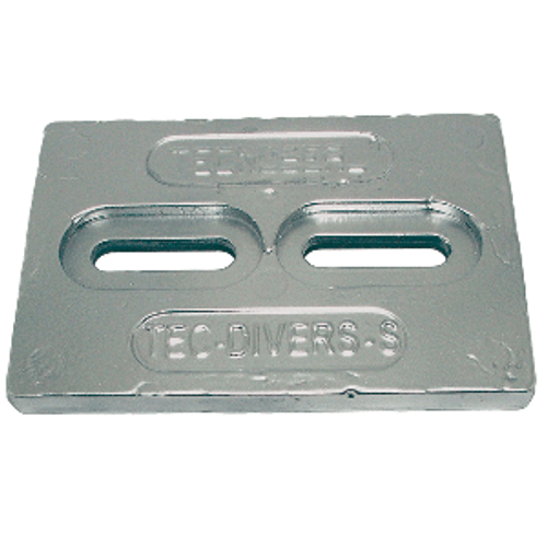 Tecnoseal Mini Aluminum Plate Anode 6" x 4" x 1/2"