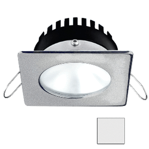 i2Systems Apeiron PRO A506 - 6W Spring Mount Light - Square/Round - Cool White - Brushed Nickel Finish