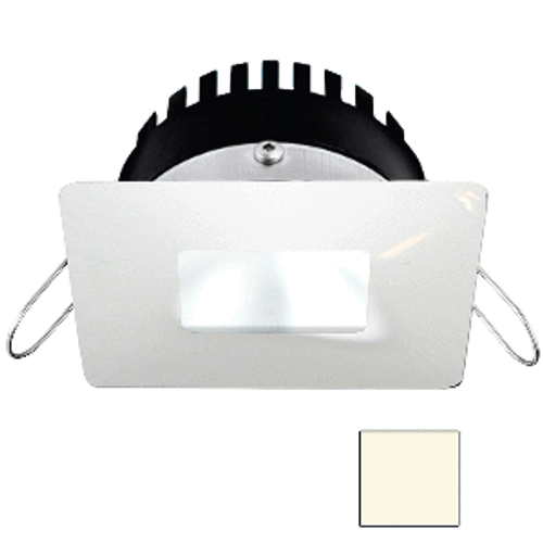 i2Systems Apeiron PRO A506 - 6W Spring Mount Light - Square/Square - Neutral White - White Finish