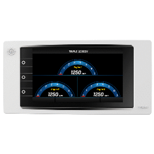 Veratron 7" AcquaLink&reg; Multifunction TFT Display - 12/24V - 800 x 480 Resolution - White