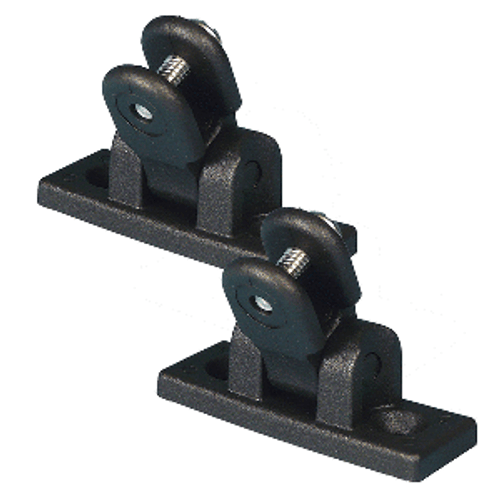 Carver Deck Hinge Nylon Pair - Black Carver Deck Hinge Nylon Pair - Black