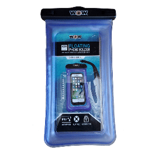WOW Watersports H2O Proof Smart Phone Holder - 5" x 9" - Blue