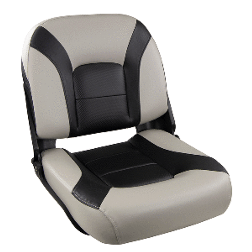 Springfield Skipper Premium LB Folding Seat - Grey/Black