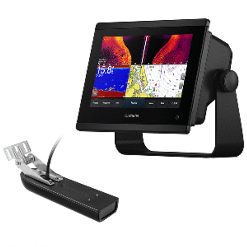 Garmin GPSMAP&reg; 743xsv Combo GPS/Fishfinder - Preloaded US+Canada+Bahamas BlueChart&reg; g3 - LakeV&uuml; g3 w/GT23M-TM