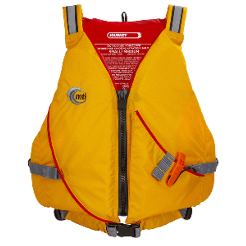 MTI Journey Life Jacket w/Pocket - Mango/Grey - X-Large/XX-Large