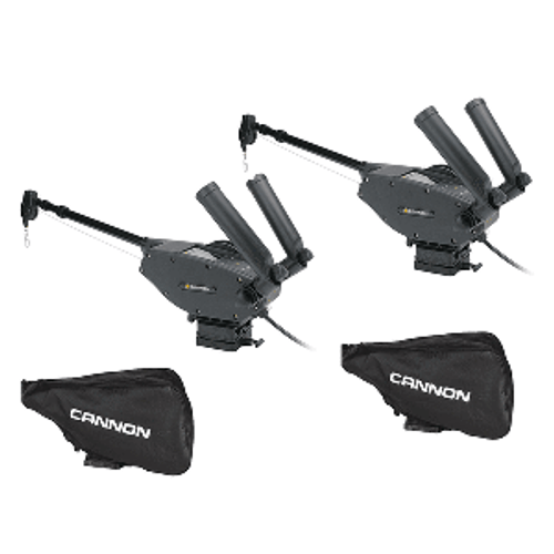 Cannon Optimum&trade; 10 BT Electric Downrigger 2-Pack w/Black Covers