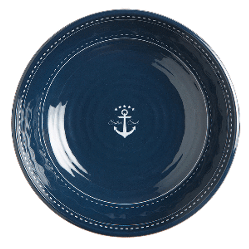 Marine Business Melamine Deep, Round Soup Plate - SAILOR SOUL - 8.8" Set of 6