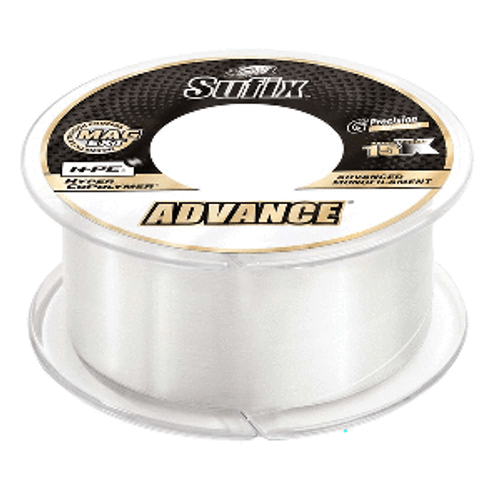 Sufix Advance&reg; Monofilament - 17lb - Clear - 330 yds