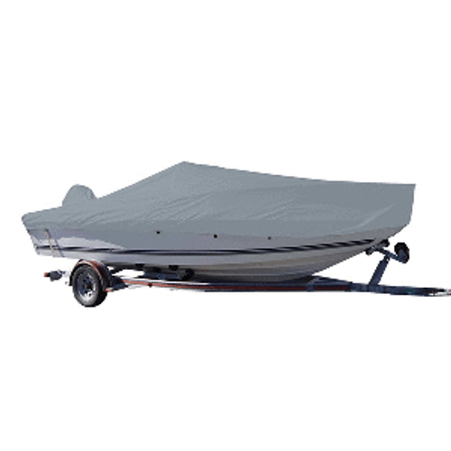 Carver Sun-DURA® Styled-to-Fit Boat Cover f/18.5' V-Hull Center Console Fishing Boat - Grey Carver Sun-DURA® Styled-to-Fit Boat Cover f/18.5' V-Hull Center Console Fishing Boat - Grey