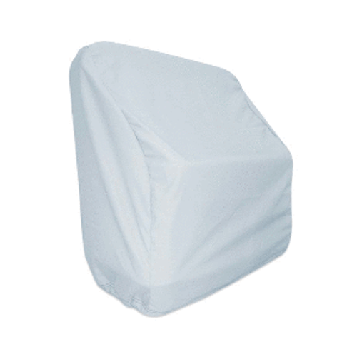 Carver Poly-Flex II Universal Reversible Seat Cover - 40"H x 35"W x 19"D - Grey