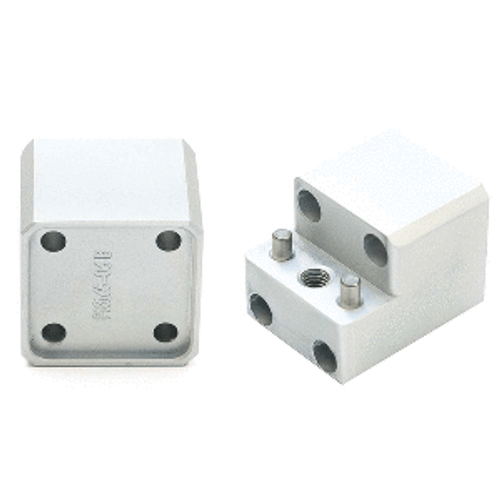 PTM Edge Board Rack Mounts - 4 Bolt - Silver