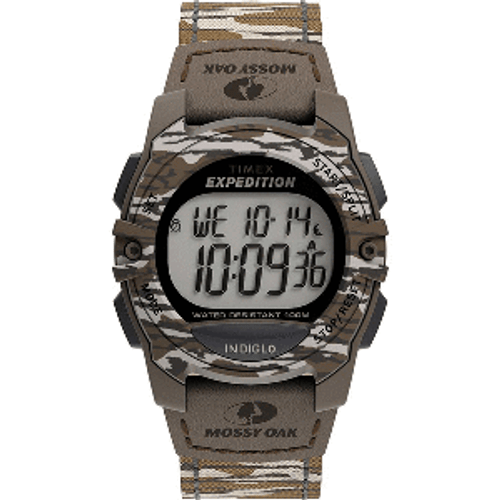 Timex Expedition Digital Cat 33mm - Mossy Oak - Quartz Canvas