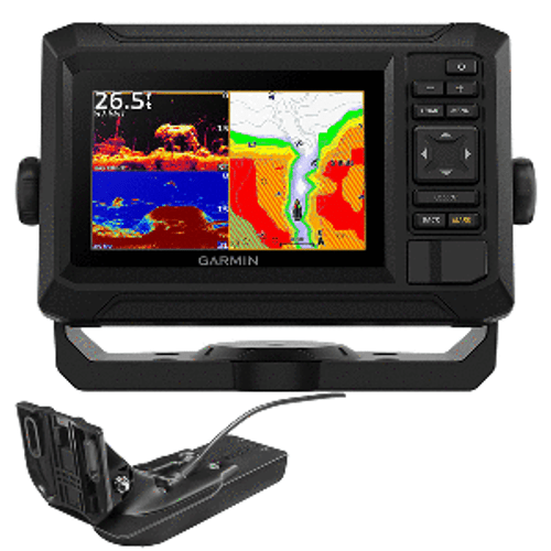 Garmin ECHOMAP&trade; UHD2 5" Chartplotter 53cv w/GT20-TM Transducer