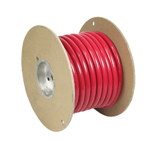 Pacer Red 6 AWG Battery Cable - 50&#39;