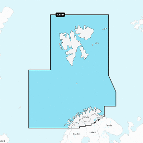 Garmin Navionics+ NSEU054R - Norway, Vestfjorden to Svalbard - Marine Chart