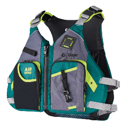 Onyx Airspan Angler Life Jacket - XS/SM - Green Onyx Airspan Angler Life Jacket - XS/SM - Green