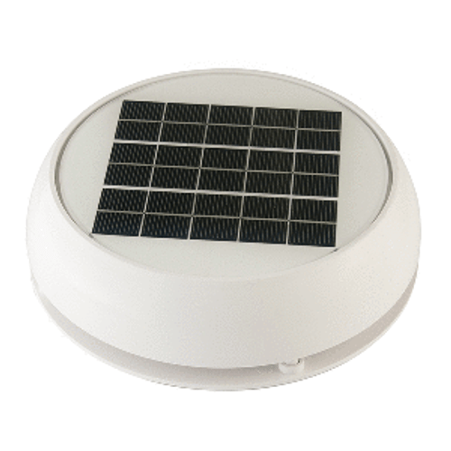 Marinco Day/Night Solar Vent 4" - White