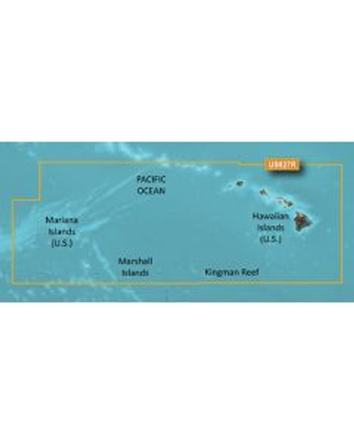 Garmin HXUS027R G3 Micro SD Hawaiian And Mariana Islands GAR010C072820