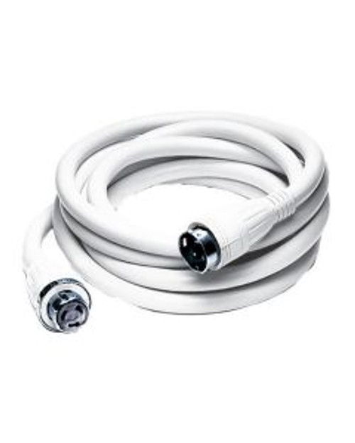 Hubbell HBL61CM42W 50A 250V 25 Foot White Shore Cord HUBHBL61CM42W